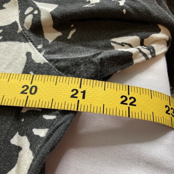 Rino & Pelle Black Aldona Birch Bloom Tunic Blouse Size 38 Lagenlook Whimsigoth - Picture 4 of 10